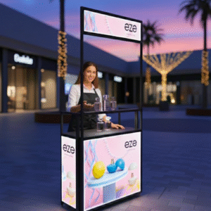 premium mini cart (with storage) 3x7