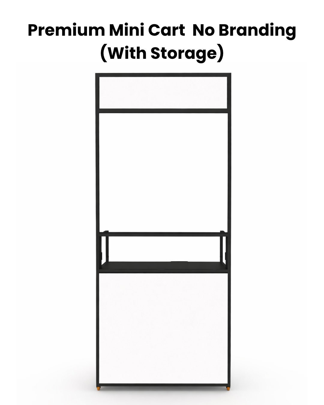 premium mini cart (with storage | lit | no branding) – 3×7 premium mini cart (with storage | lit | no branding) – 3×7