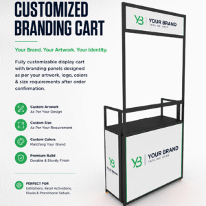 premium mini cart (with storage | lit | no branding) – 3×7 (copy)