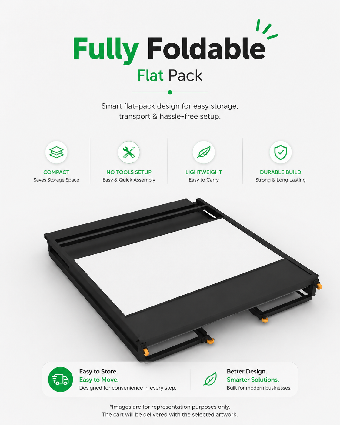 custom branding cart for selling & promotions | fully foldable stall with internal storage, wheels & changeable artwork panels | lit custom branding cart for selling & promotions | fully foldable stall with internal storage, wheels & changeable artwork panels | lit